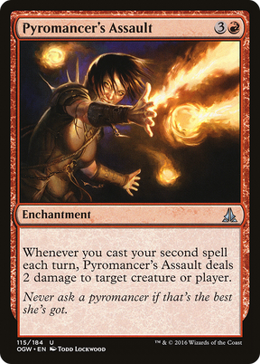 Magic: The Gathering - Pyromancer's Assault Foil - Oath of the Gatewatch