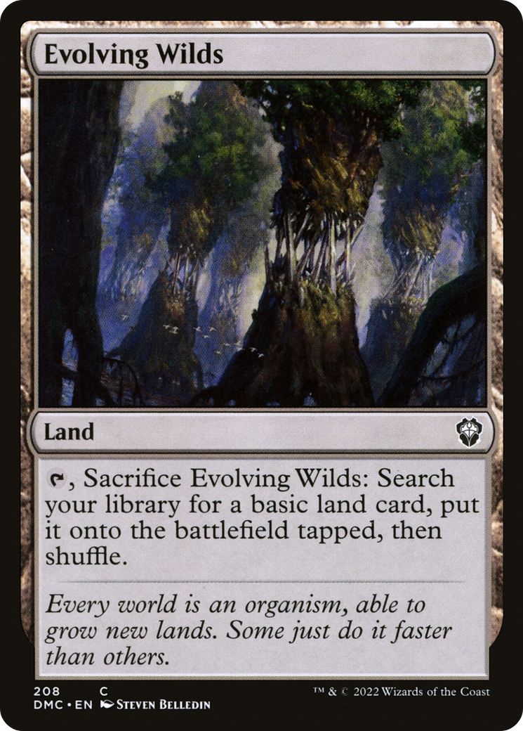 Magic: The Gathering - Evolving Wilds - Dominaria United Commander
