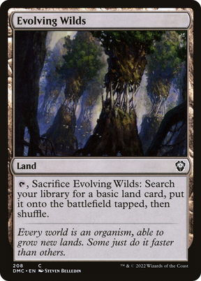Magic: The Gathering - Evolving Wilds - Dominaria United Commander