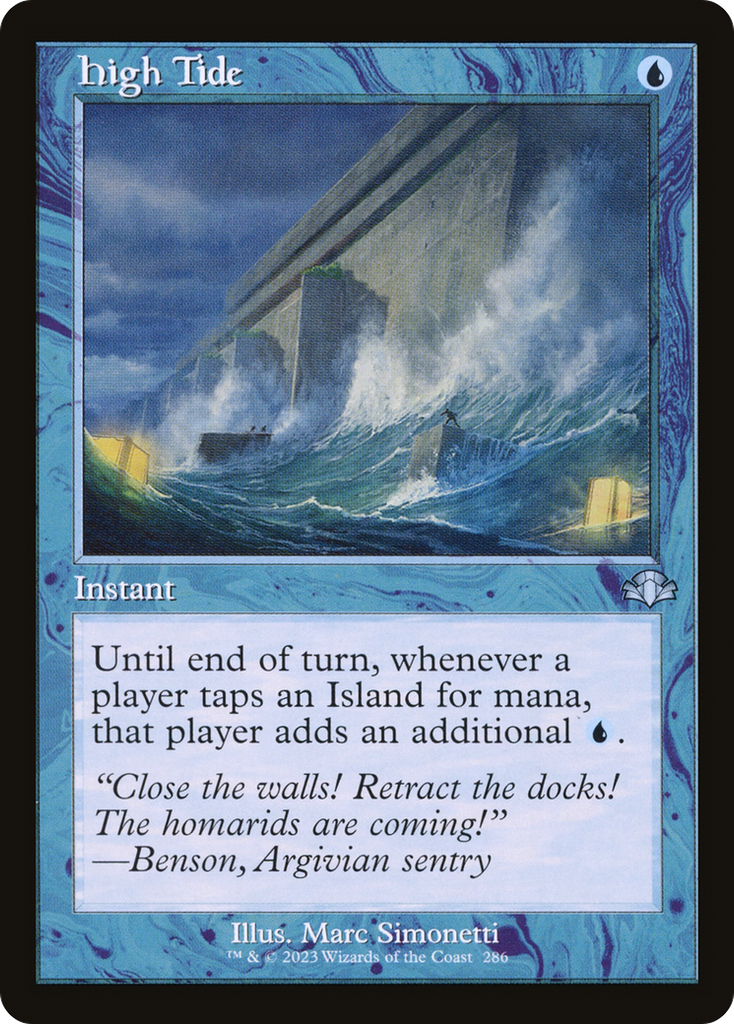 Magic: The Gathering - High Tide Foil - Dominaria Remastered