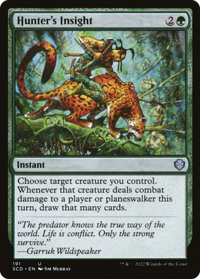 Magic: The Gathering - Hunter's Insight - Starter Commander Decks