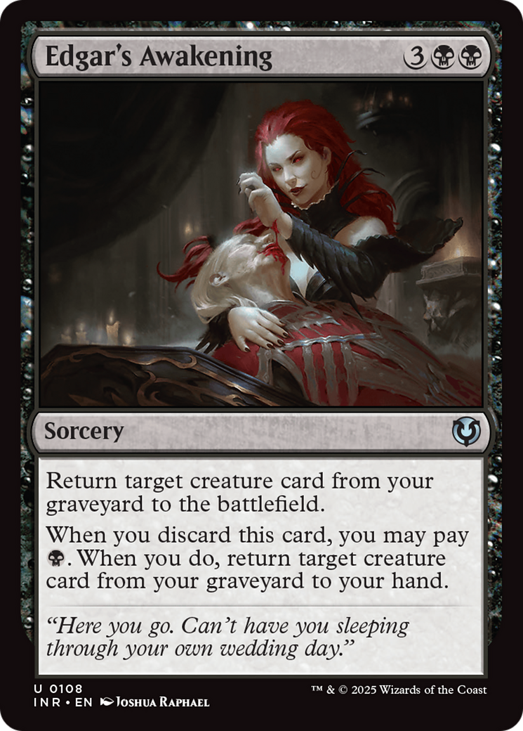 Magic: The Gathering - Edgar's Awakening Foil - Innistrad Remastered