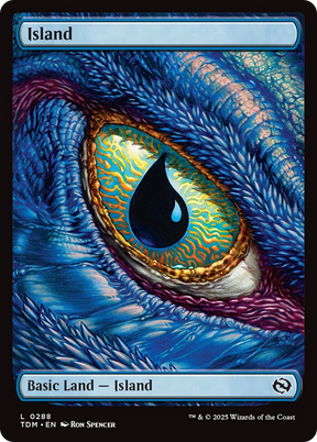 Magic: The Gathering - Island - Tarkir: Dragonstorm