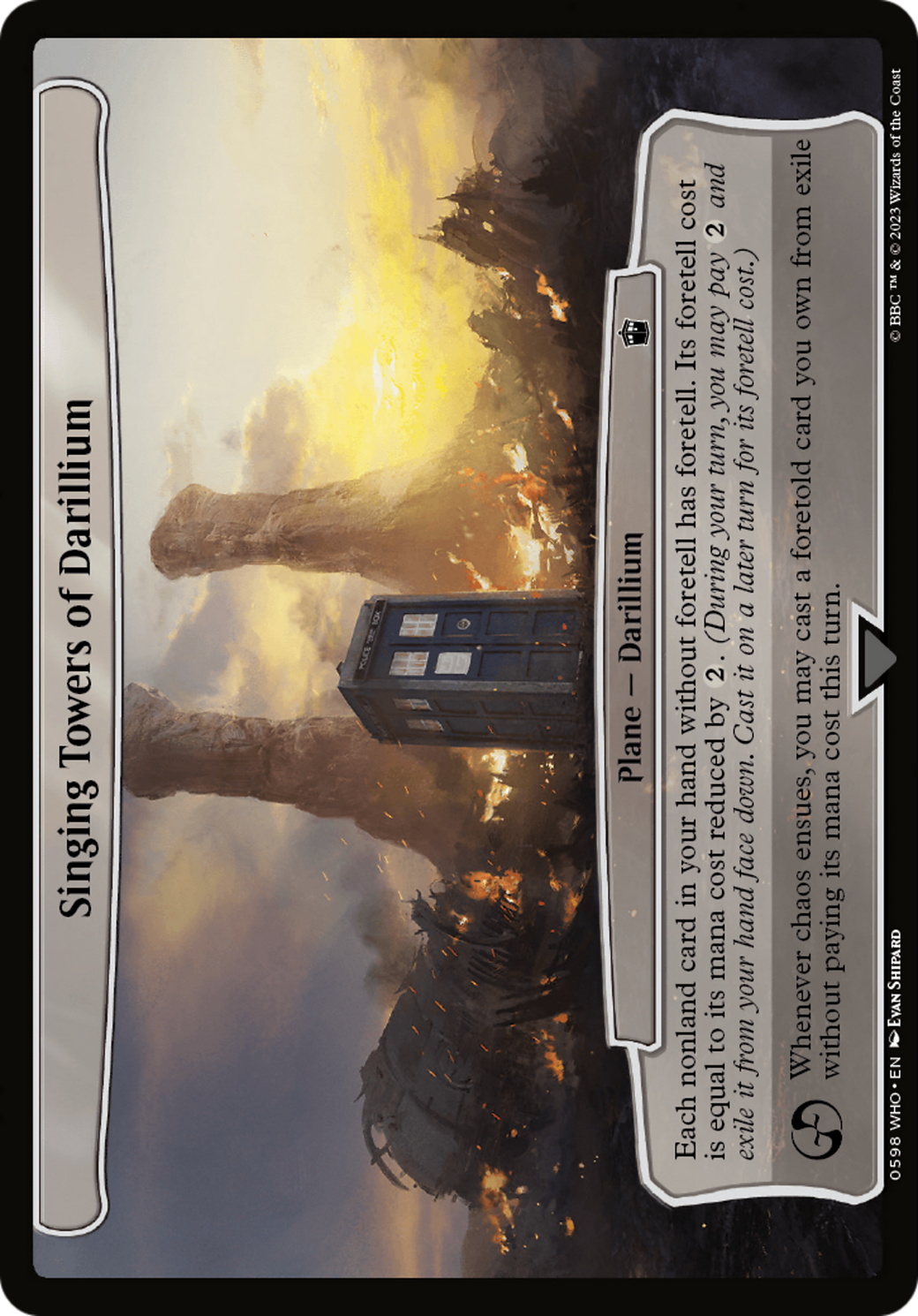 Magic: The Gathering - Singing Towers of Darillium - Doctor Who