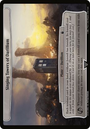 Magic: The Gathering - Singing Towers of Darillium - Doctor Who