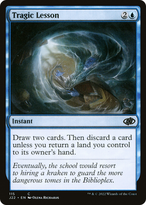 Magic: The Gathering - Tragic Lesson - Jumpstart 2022