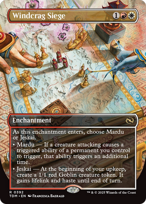 Magic: The Gathering - Windcrag Siege Foil - Tarkir: Dragonstorm