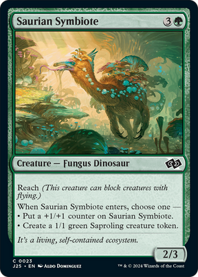 Magic: The Gathering - Saurian Symbiote - Foundations Jumpstart