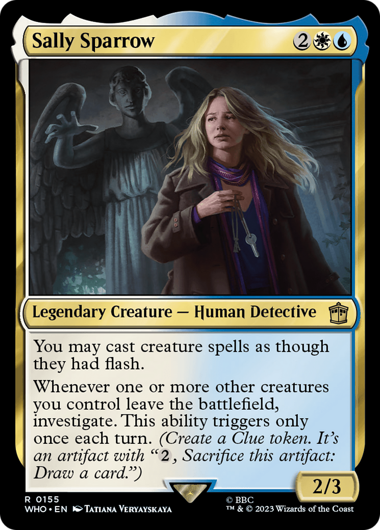 Magic: The Gathering - Sally Sparrow Foil - Doctor Who