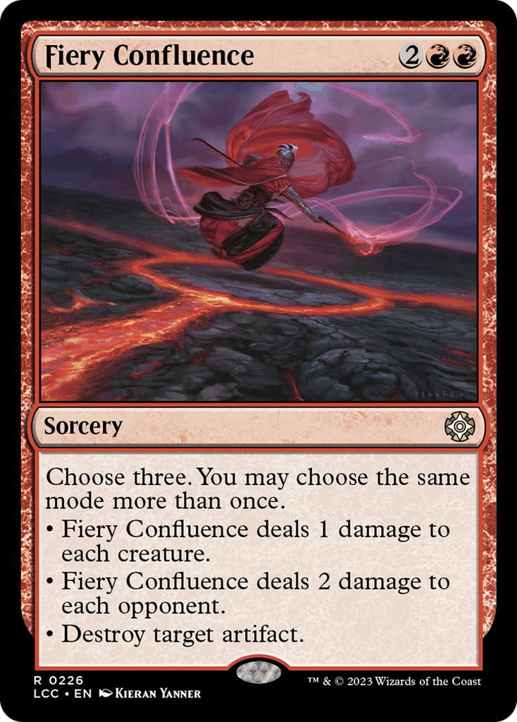 Magic: The Gathering - Fiery Confluence - The Lost Caverns of Ixalan Commander