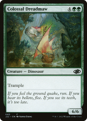 Magic: The Gathering - Colossal Dreadmaw - Jumpstart 2022