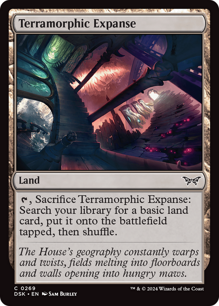 Magic: The Gathering - Terramorphic Expanse - Duskmourn: House of Horror