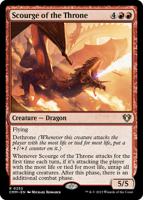 Magic: The Gathering - Scourge of the Throne - Commander Masters
