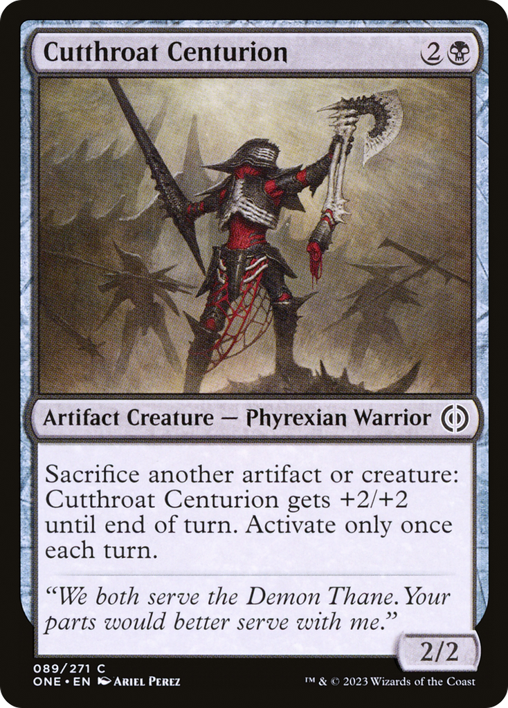 Magic: The Gathering - Cutthroat Centurion - Phyrexia: All Will Be One