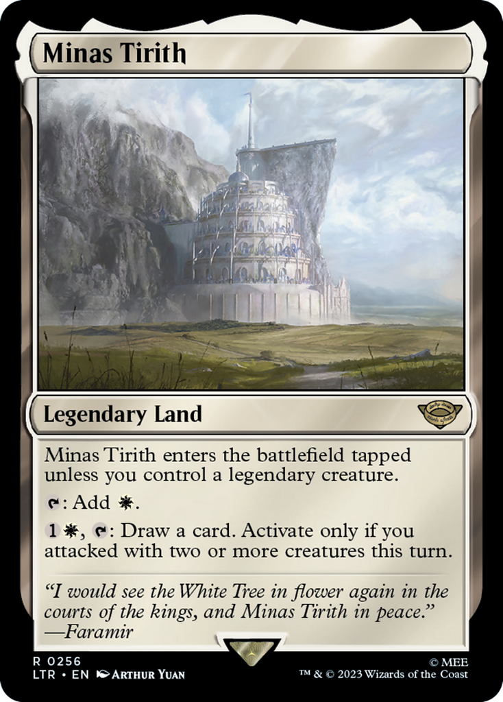 Magic: The Gathering - Minas Tirith - The Lord of the Rings: Tales of Middle-earth