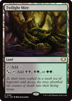 Magic: The Gathering - Twilight Mire - Edge of Eternities Commander