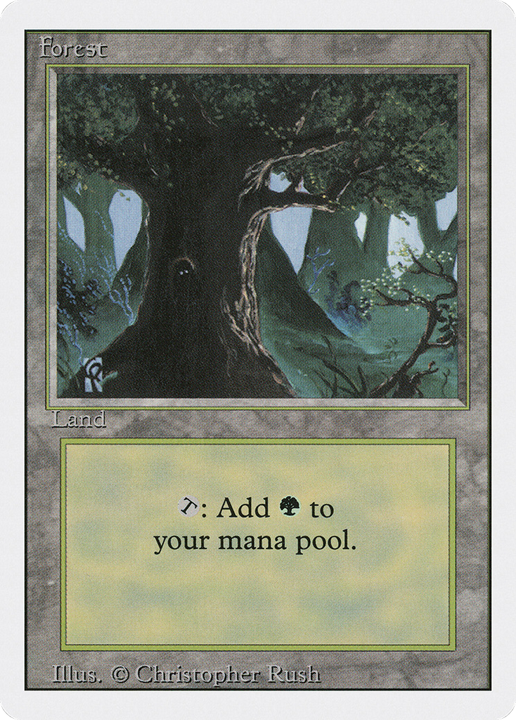 Magic: The Gathering - Forest - Revised Edition