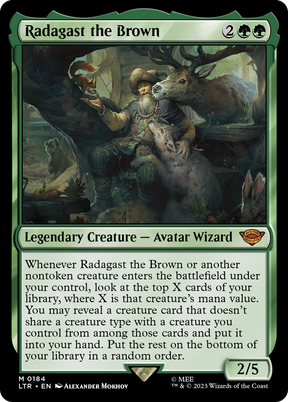Magic: The Gathering - Radagast the Brown - The Lord of the Rings: Tales of Middle-earth