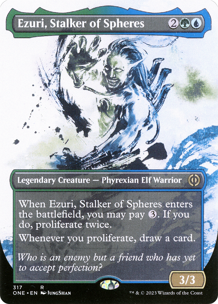 Magic: The Gathering - Ezuri, Stalker of Spheres - Phyrexia: All Will Be One
