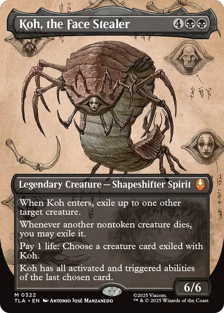 Magic: The Gathering - Koh, the Face Stealer - Avatar: The Last Airbender