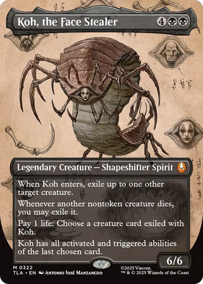Magic: The Gathering - Koh, the Face Stealer - Avatar: The Last Airbender