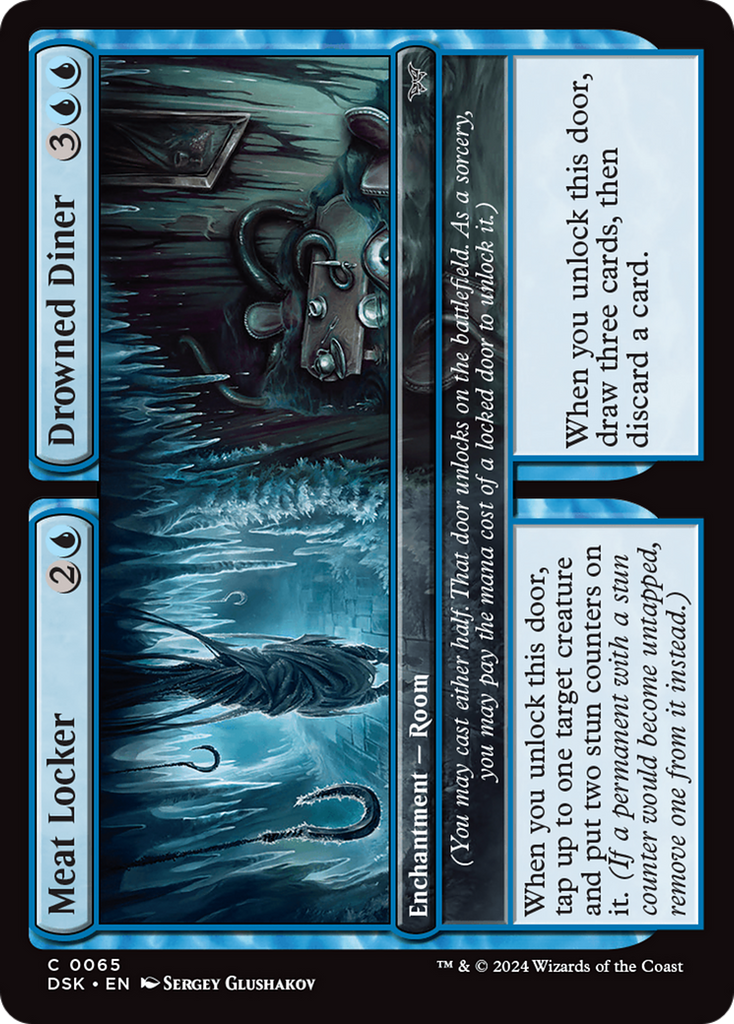 Magic: The Gathering - Meat Locker // Drowned Diner - Duskmourn: House of Horror