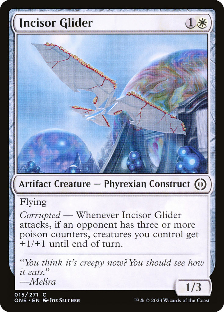 Magic: The Gathering - Incisor Glider - Phyrexia: All Will Be One