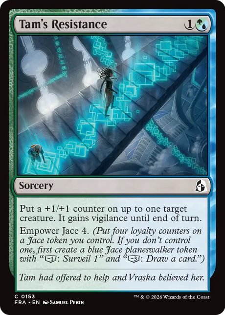 Magic: The Gathering - Tam's Resistance Foil - Reality Fracture