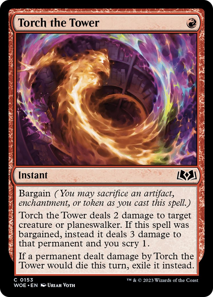 Magic: The Gathering - Torch the Tower - Wilds of Eldraine