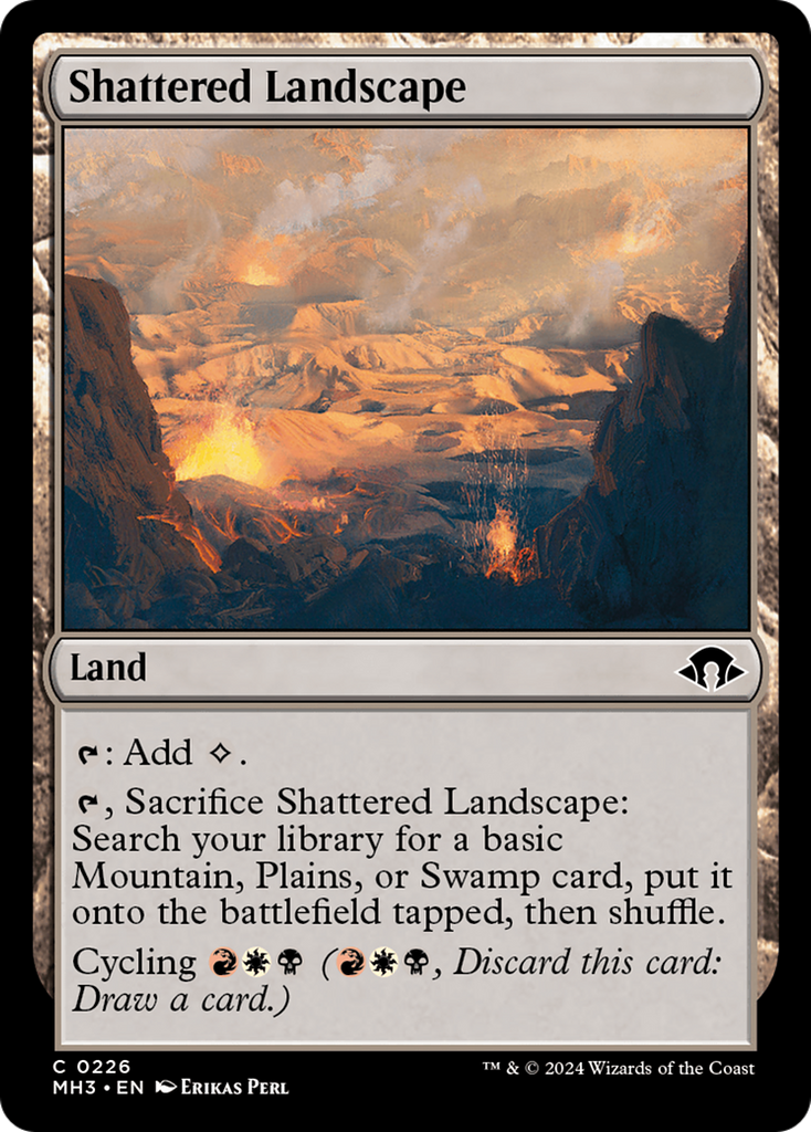 Magic: The Gathering - Shattered Landscape - Modern Horizons 3