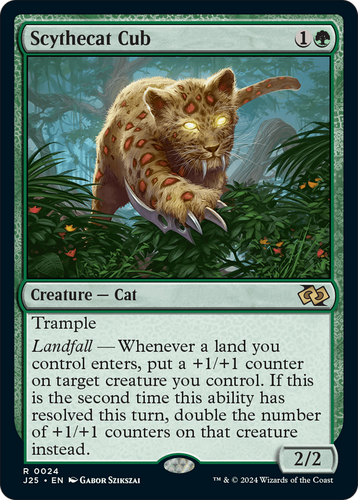 Magic: The Gathering - Scythecat Cub - Foundations Jumpstart