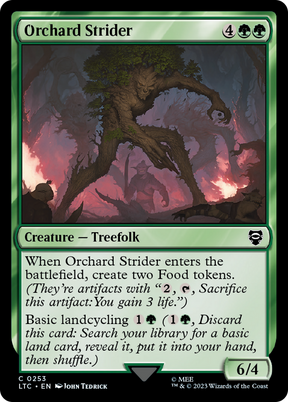 Magic: The Gathering - Orchard Strider - Tales of Middle-earth Commander
