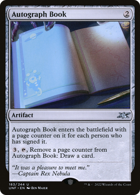 Magic: The Gathering - Autograph Book - Unfinity