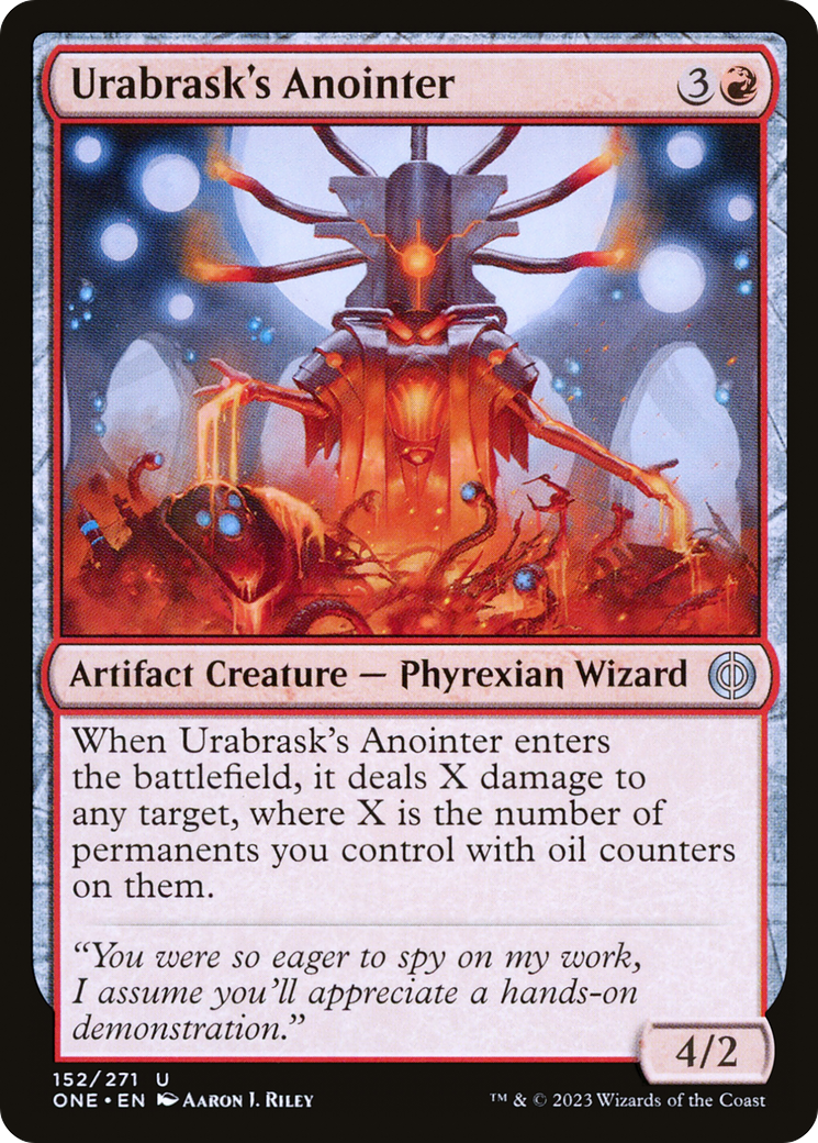 Magic: The Gathering - Urabrask's Anointer Foil - Phyrexia: All Will Be One