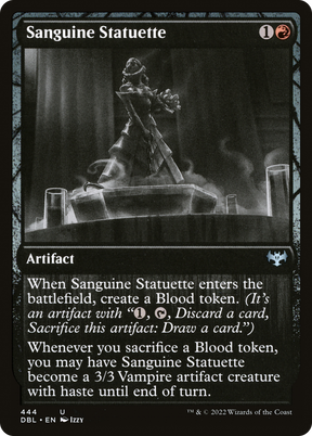 Magic: The Gathering - Sanguine Statuette Foil - Innistrad: Double Feature