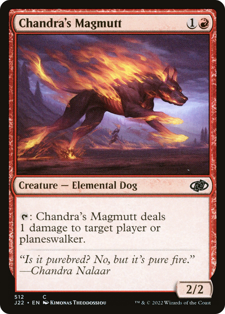Magic: The Gathering - Chandra's Magmutt - Jumpstart 2022