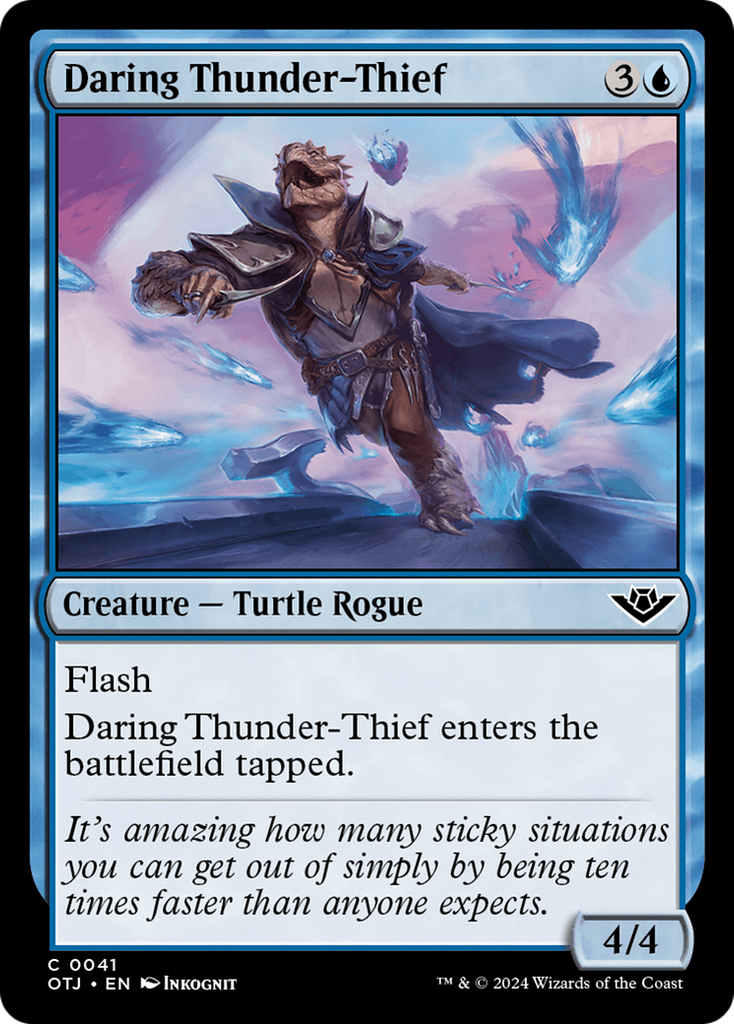 Magic: The Gathering - Daring Thunder-Thief - Outlaws of Thunder Junction