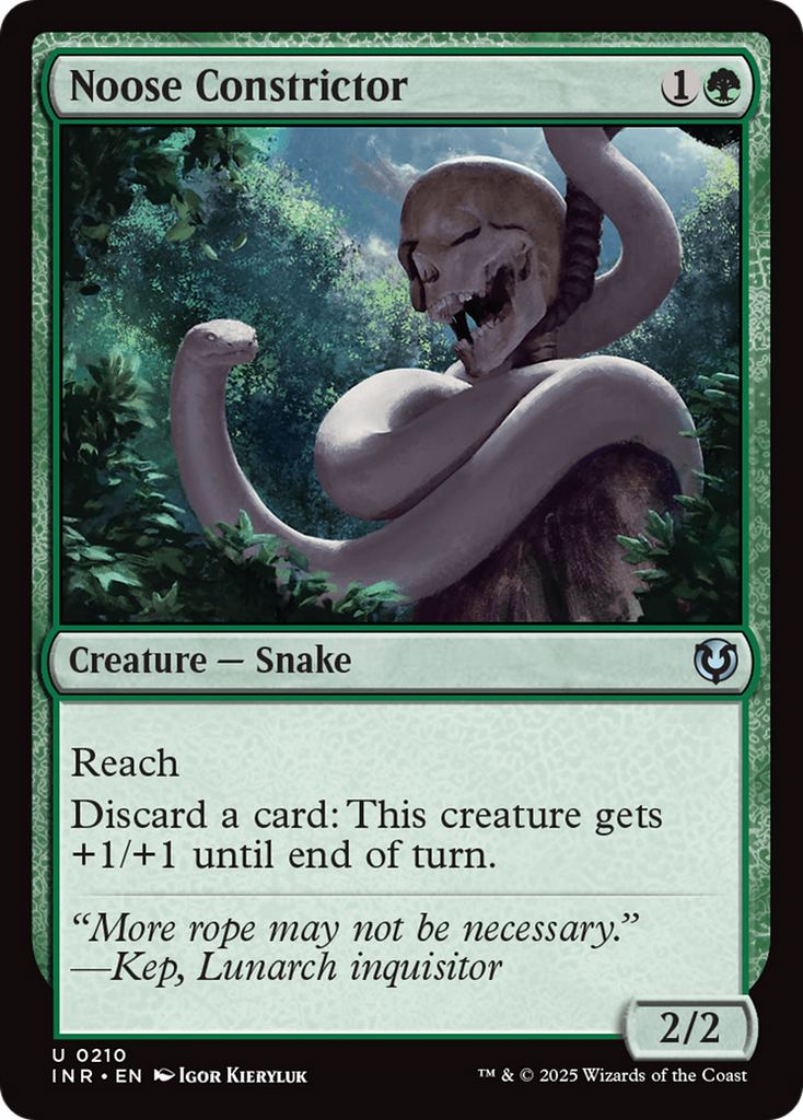 Magic: The Gathering - Noose Constrictor - Innistrad Remastered