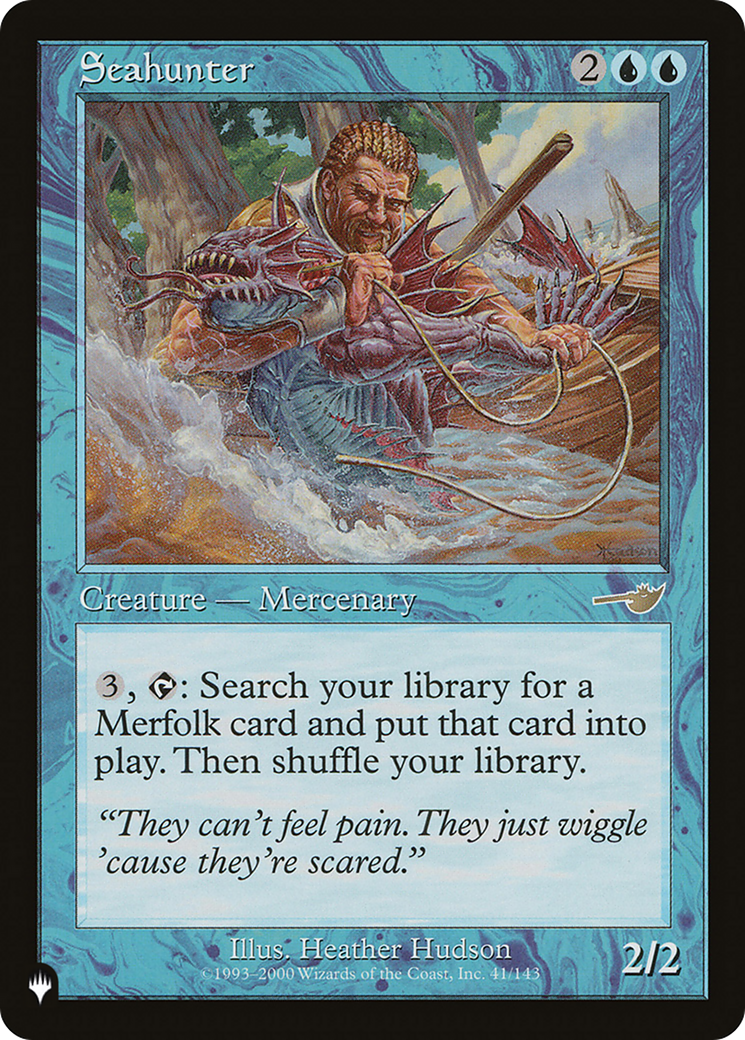 Magic: The Gathering - Seahunter - The List