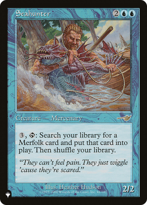 Magic: The Gathering - Seahunter - The List