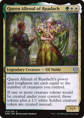 Magic: The Gathering - Queen Allenal of Ruadach Foil - Dominaria United