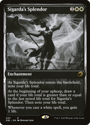 Magic: The Gathering - Sigarda's Splendor Foil - Innistrad: Double Feature