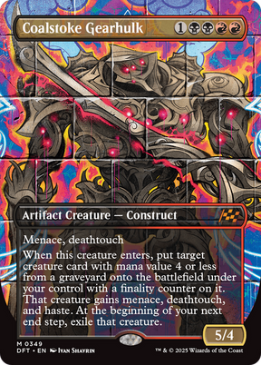 Magic: The Gathering - Coalstoke Gearhulk Foil - Aetherdrift