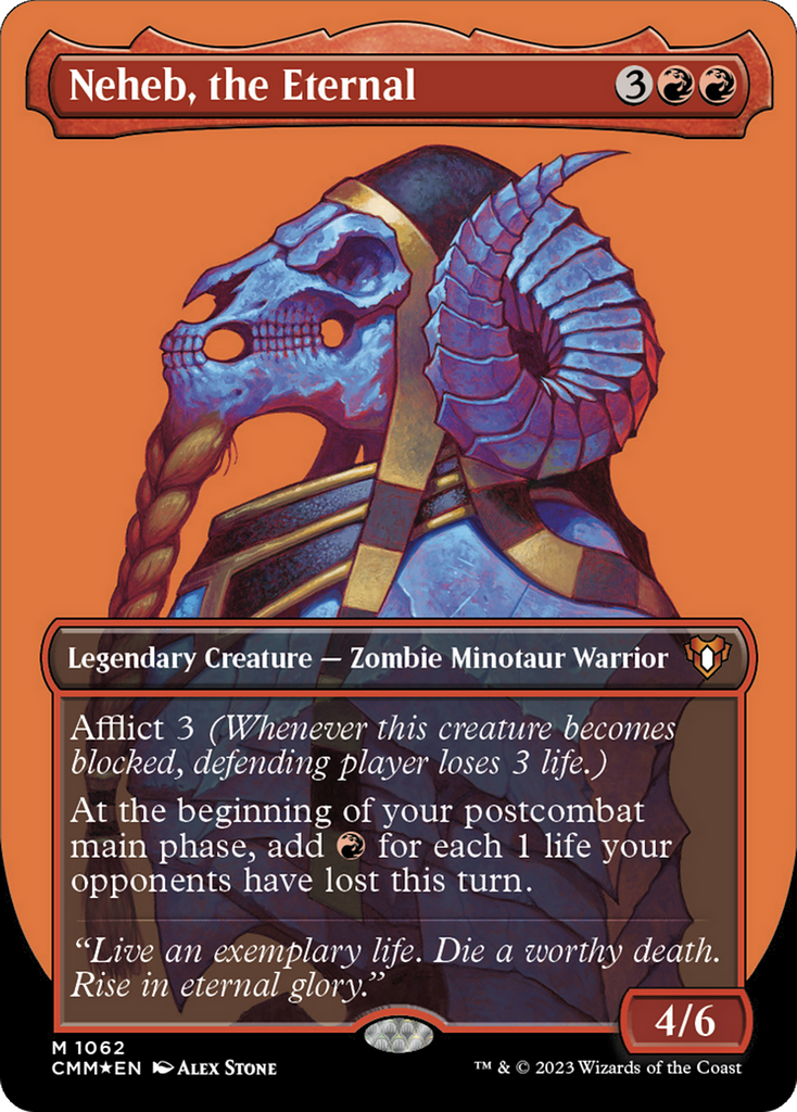 Magic: The Gathering - Neheb, the Eternal Foil - Commander Masters