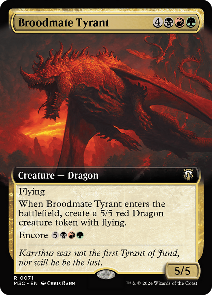 Magic: The Gathering - Broodmate Tyrant - Modern Horizons 3 Commander