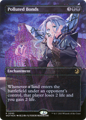 Magic: The Gathering - Polluted Bonds Foil - Wilds of Eldraine: Enchanting Tales
