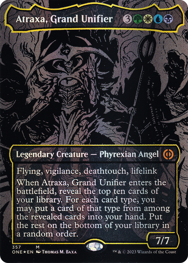 Magic: The Gathering - Atraxa, Grand Unifier Foil - Phyrexia: All Will Be One