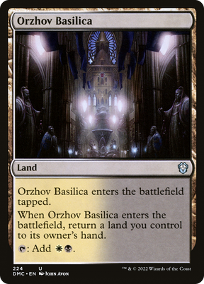 Magic: The Gathering - Orzhov Basilica - Dominaria United Commander