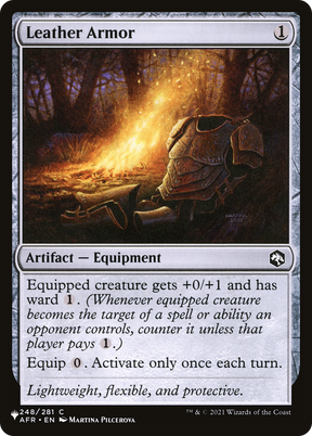 Magic: The Gathering - Leather Armor - The List