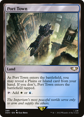 Magic: The Gathering - Port Town - Warhammer 40000 Commander